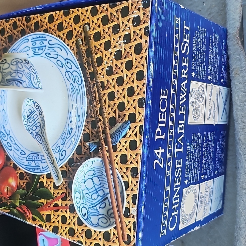 Canton Express Chinese Table Ware Set NWT